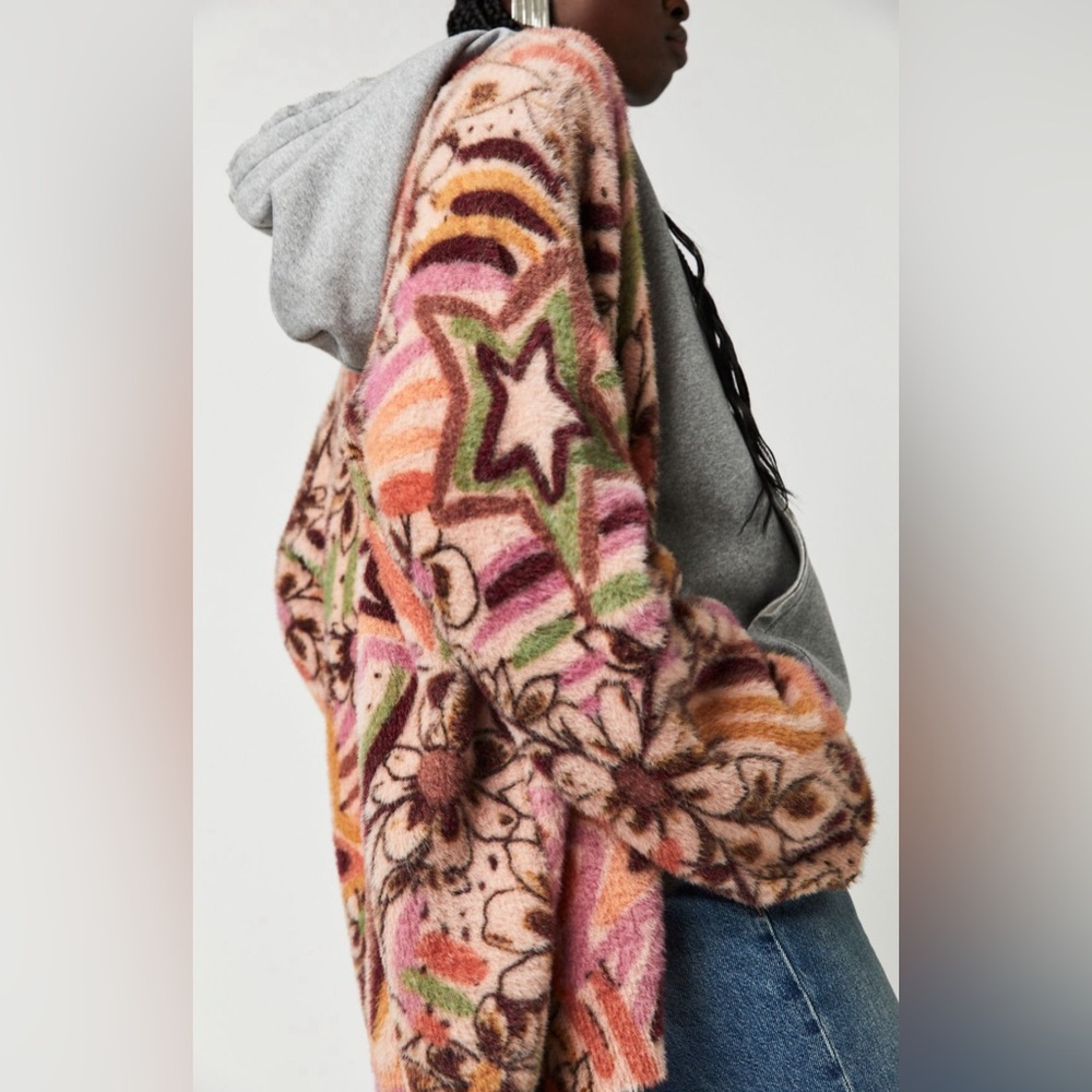 Free People Carson Cozy Cardi Sweater